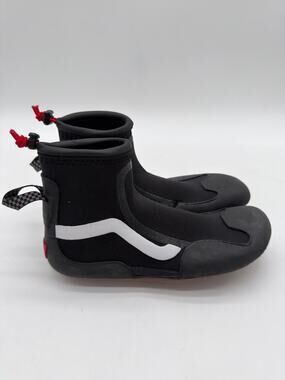 Vans Surf Boot Hi 2 Black Neoprene Water 2MM Cool Boots Surf Mens 7 Womens 8.5